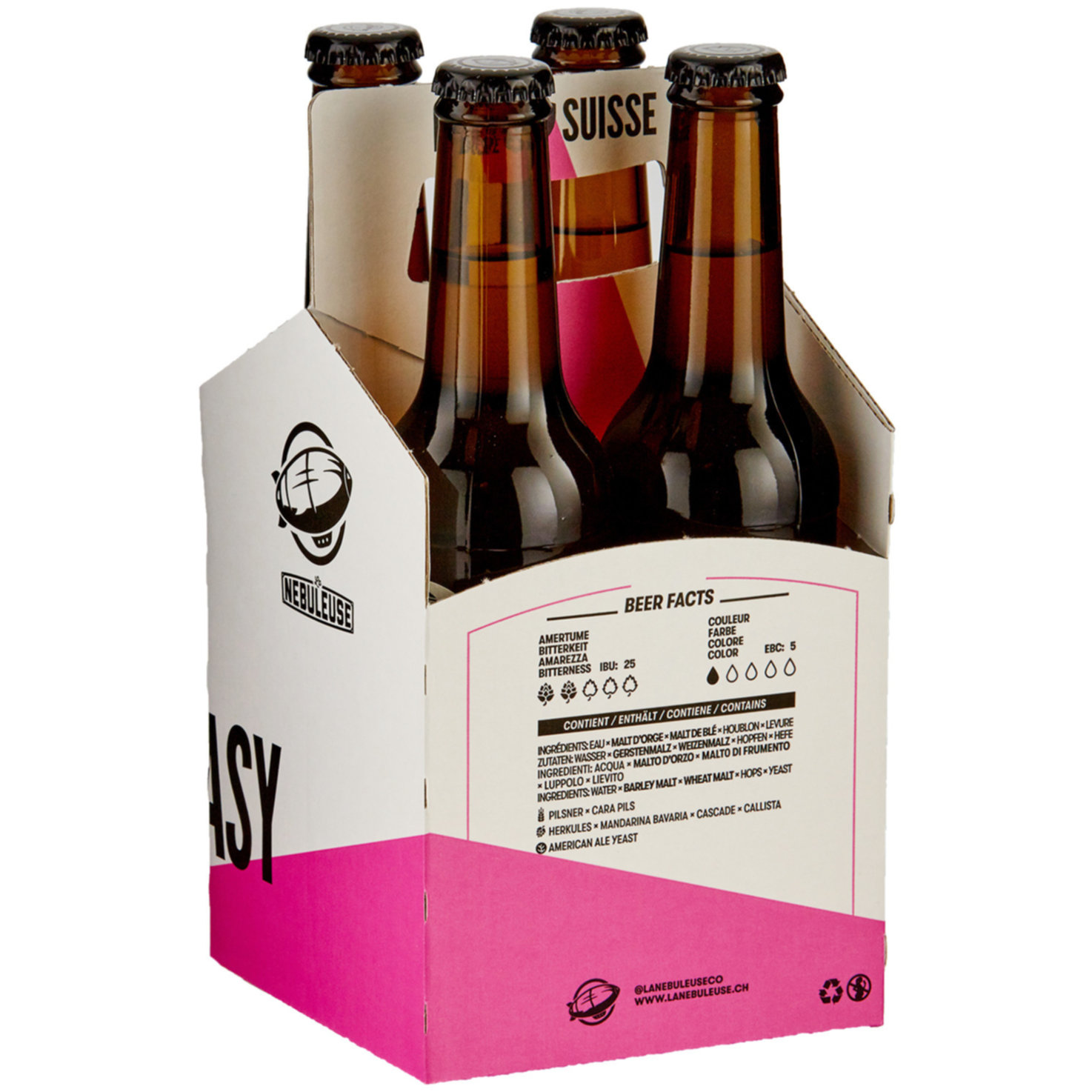 La Nébuleuse Bier Speakeasy Sess IPA 4x33cl -132cl