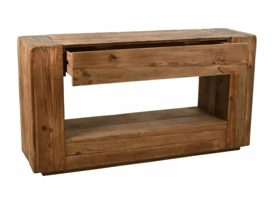 Console en pin recyclé REWOOD