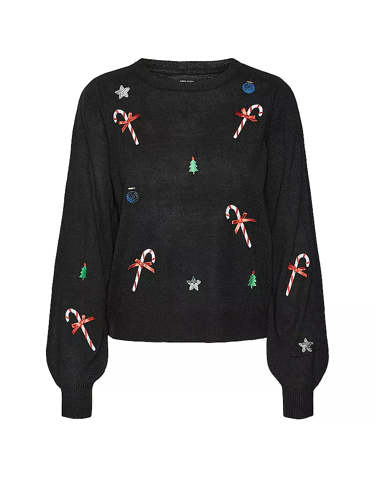 VERO MODA Pullover VMNEWJOLLY schwarz