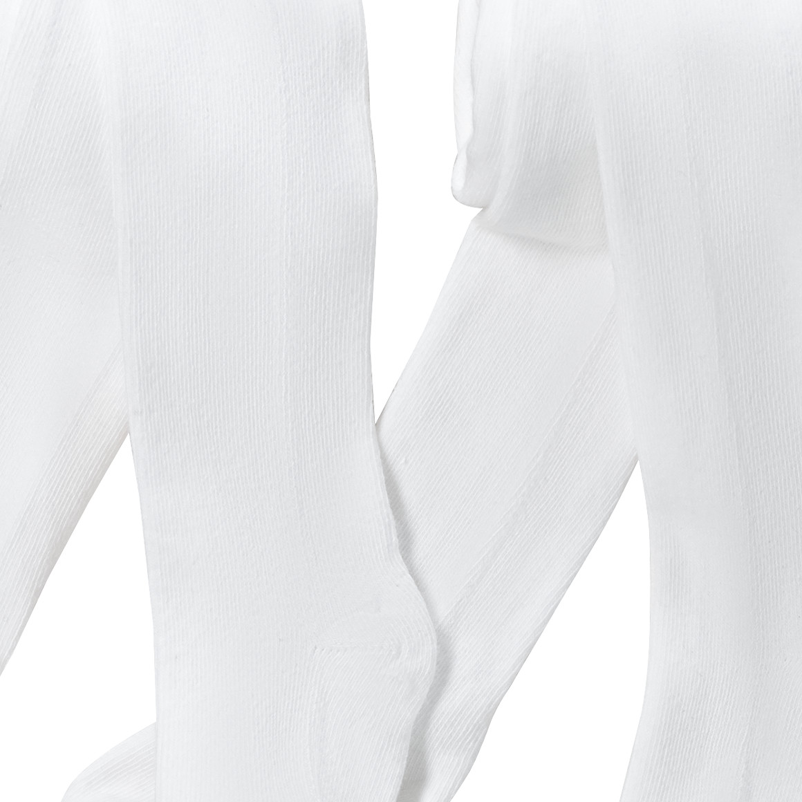 Topomini 2 Baby Strumpfhosen unifarben weiss