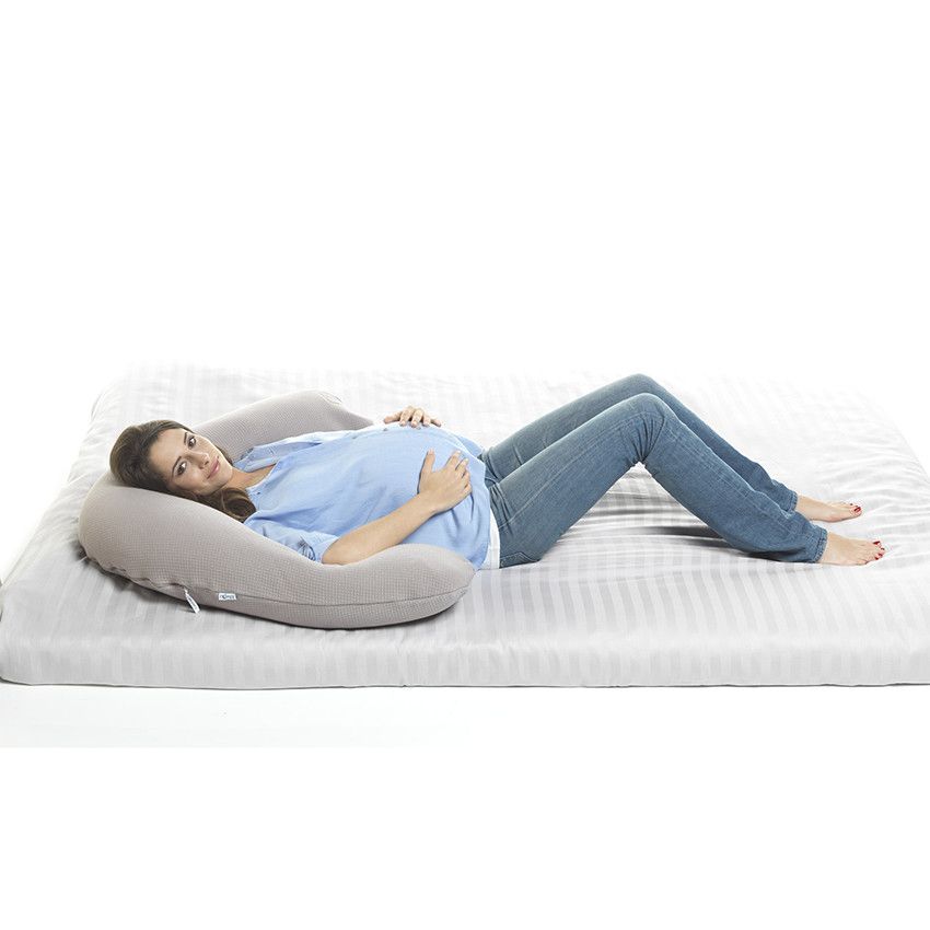 Coussin d'allaitement Big Flopsy - Rose poudré - Doré