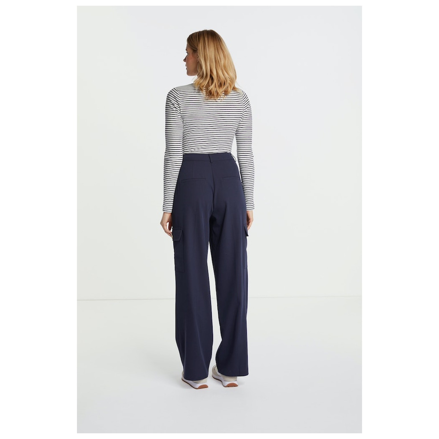 Rich & Royal Organic Rib Longsleeve Striped