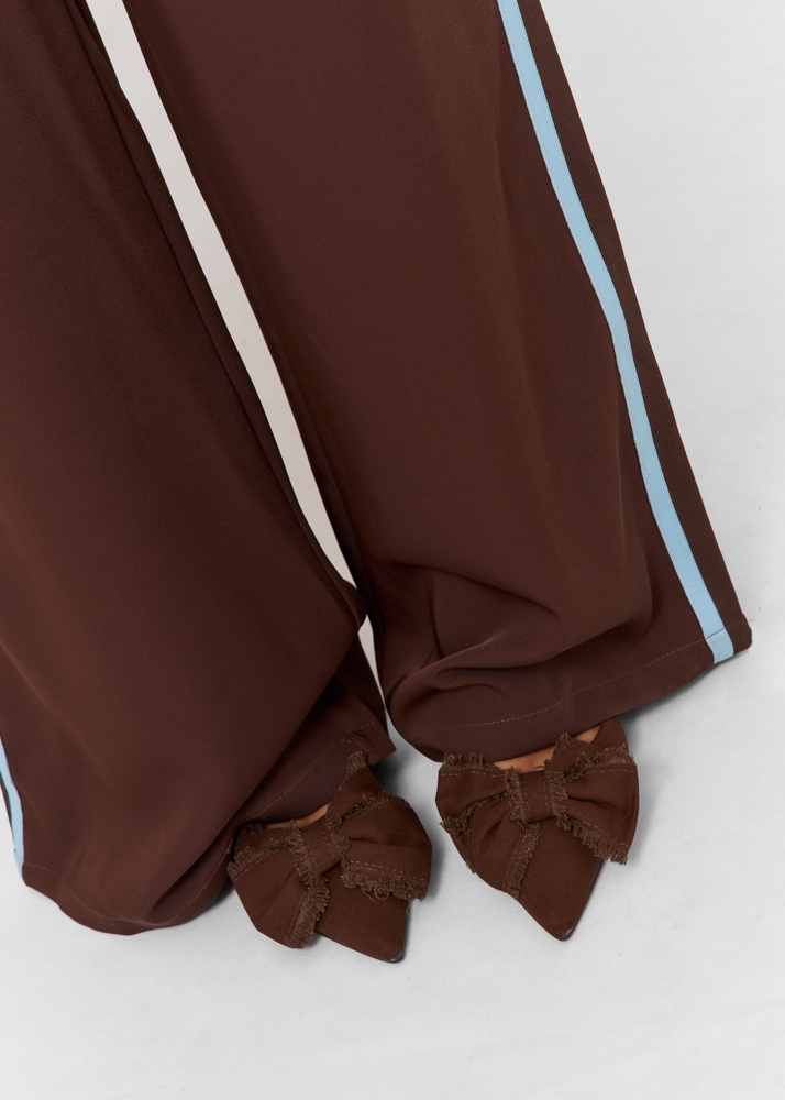 Gina hakken choco bruin