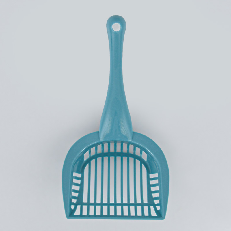 Pelle à litière bleue