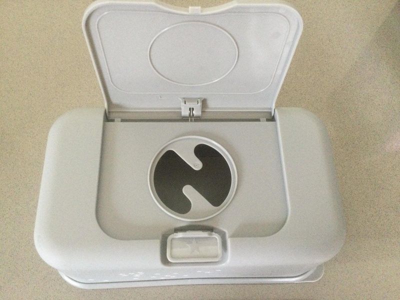 Funkybox - Clay Grey - Billendoekjes Doosje - Geschikt voor Alle Soorten Vochtige Babydoekjes