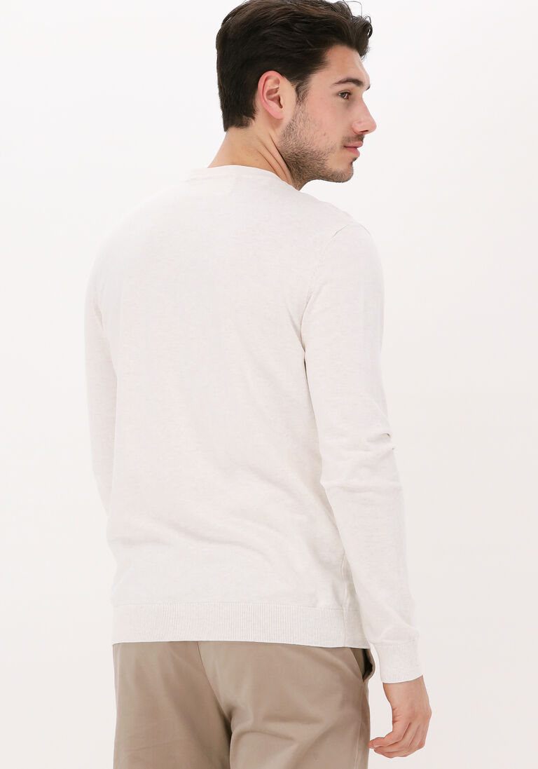 SELECTED HOMME gebroken wit selected homme trui slhberg crew neck b