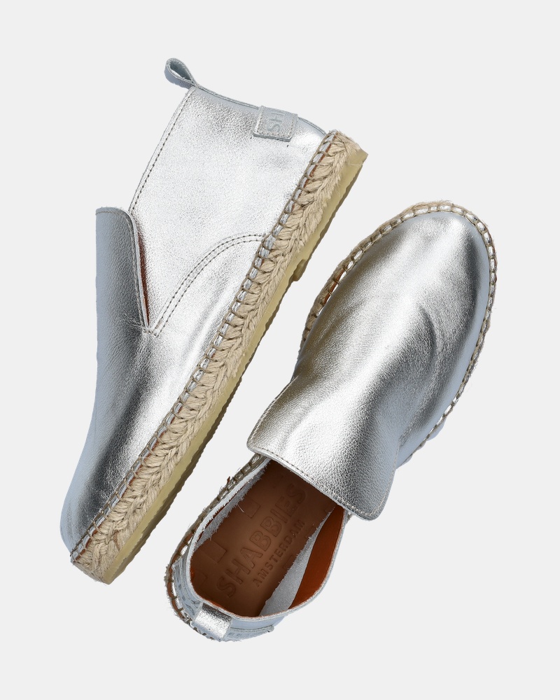 Shabbies Amsterdam Elche Lofa Espadrilles  - zilver