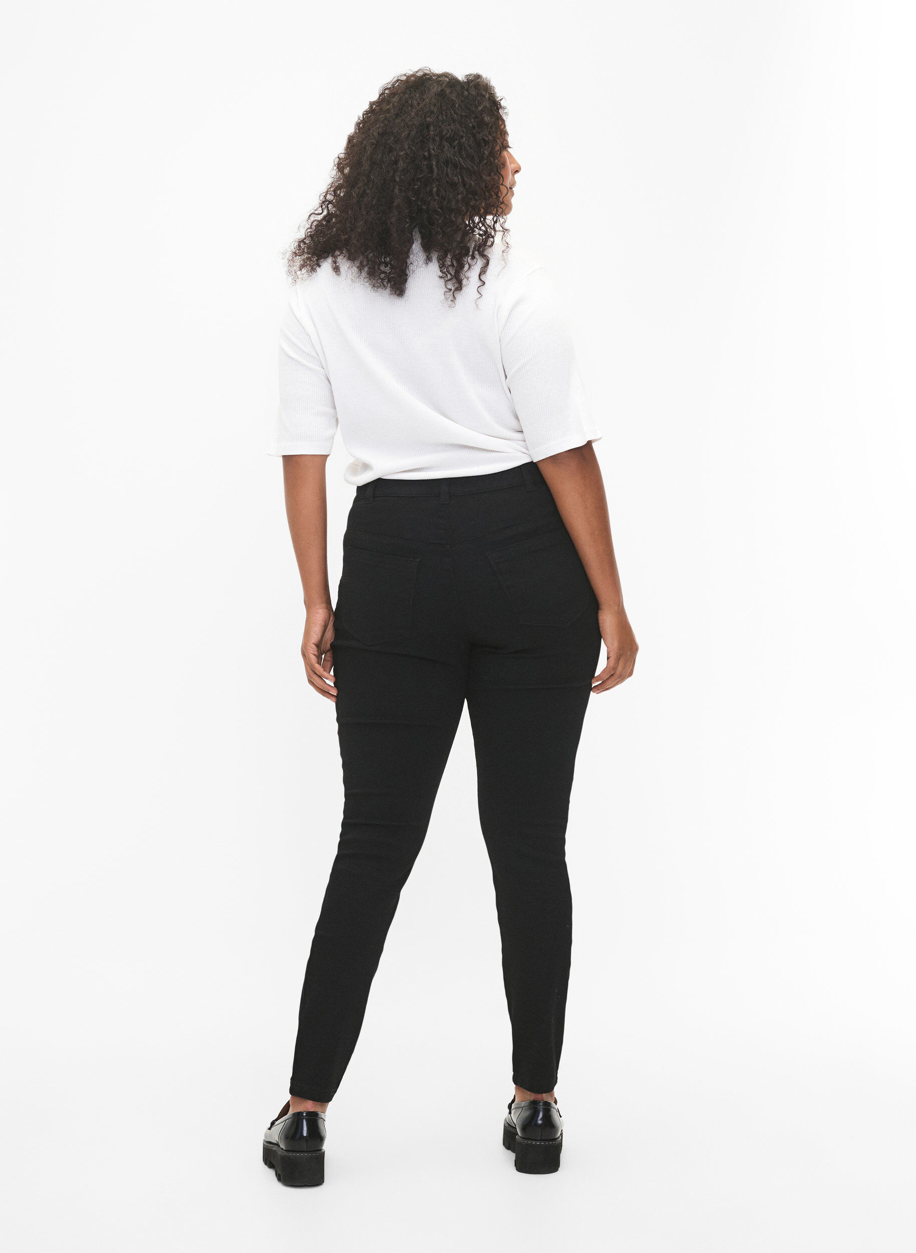 Jeggings i bomuldsblanding