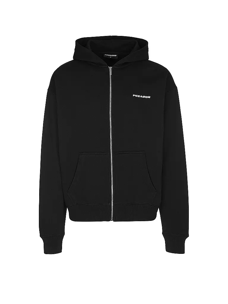 PEGADOR Sweatjacke  schwarz