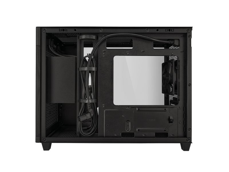 ASUS PC-Gehäuse AP201 MicroATX TG Schwarz 33-Liter microATX-Gehäuse