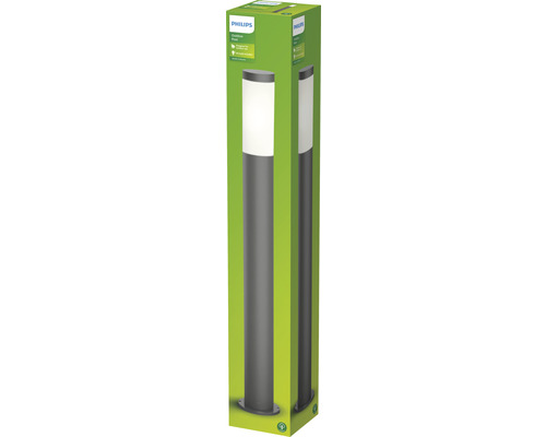 LED-padverlichting IP44 1-lichts HxB 800x120 mm Utrecht antraciet