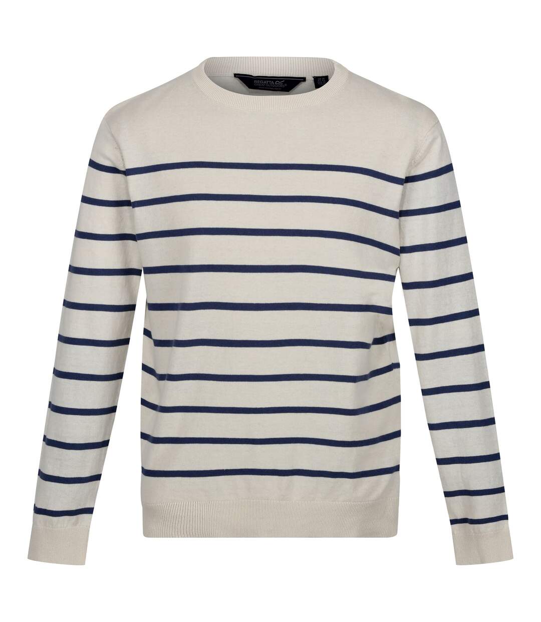 Regatta - Pull CAUTLEY - Homme (Blanc / Denim foncé) - UTRG8856