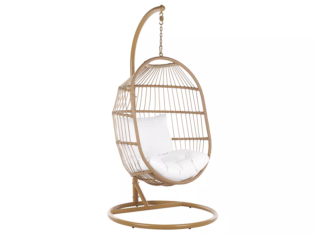 Fauteuil suspendu avec support ALBA Naturel