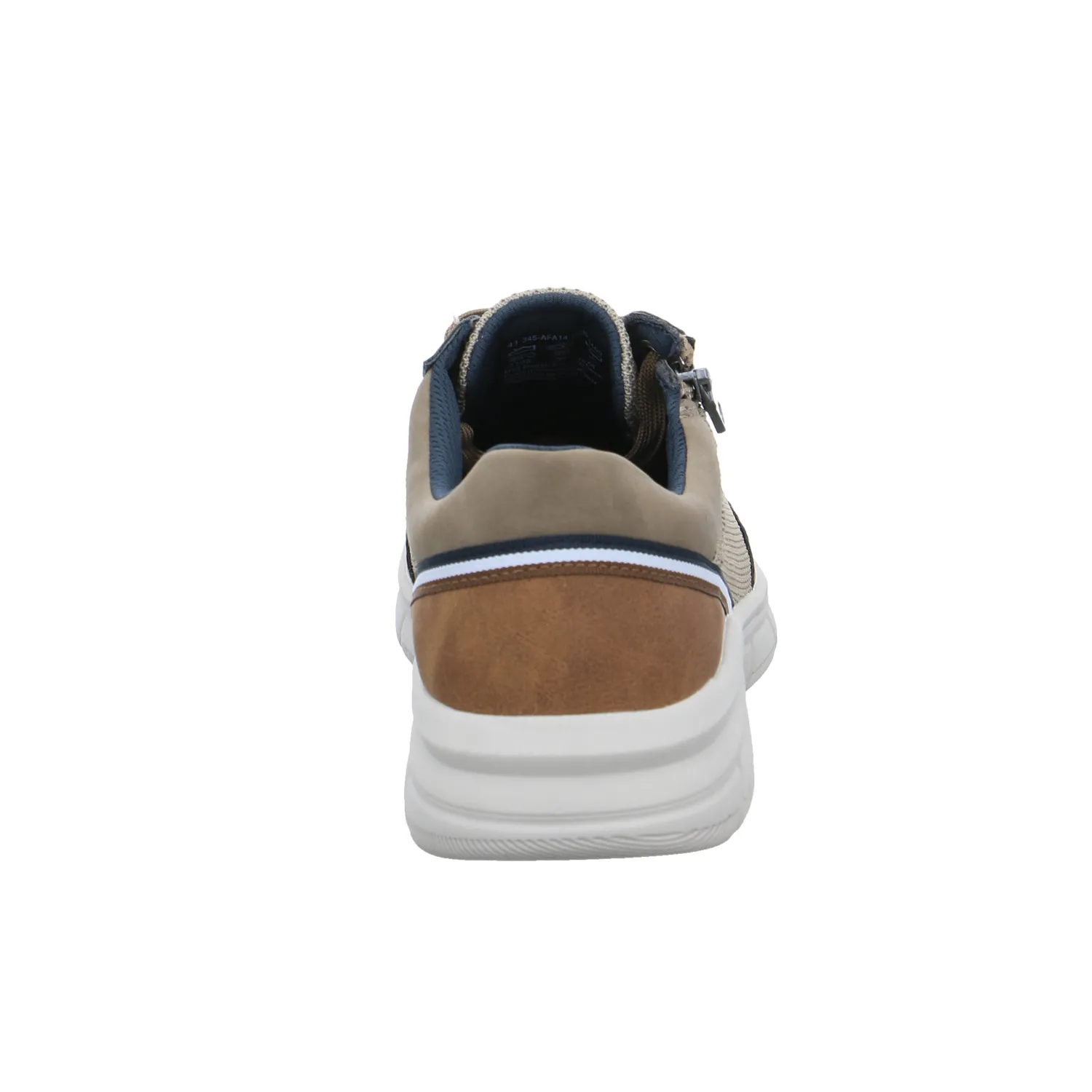 BUGATTI SHOES Halbschuhe Sneaker Stoff Beige Lederimitat