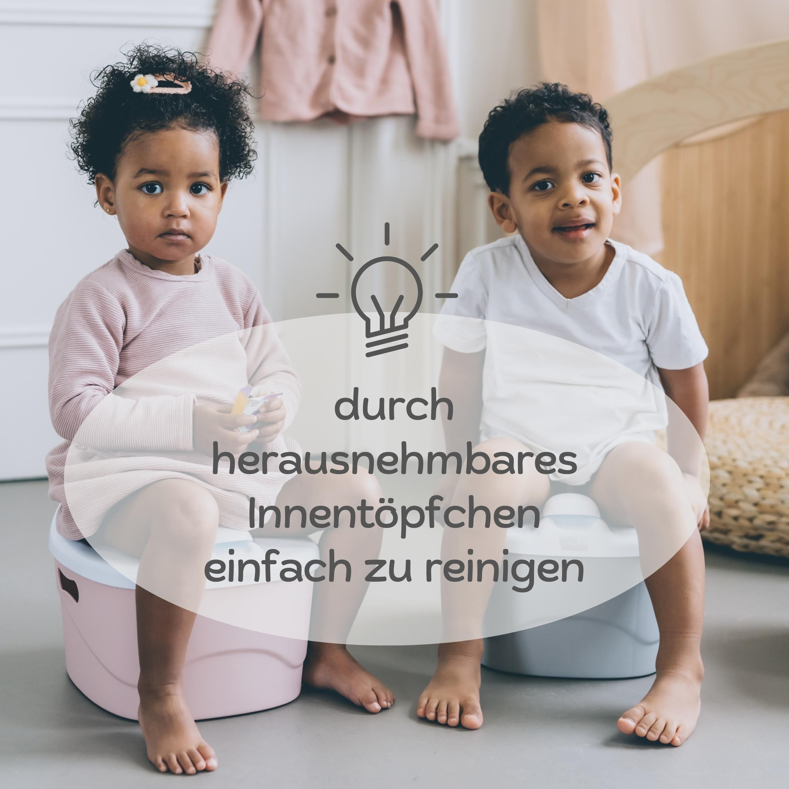 PottyChamp - 3in1 - Kinder Töpfchen, WC-Sitz & Schemel