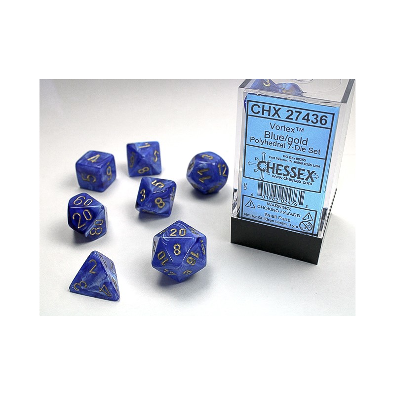 7 dés * vortex * BLEU
