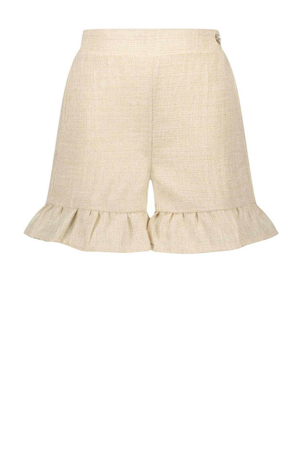 Le Chic gestreepte regular fit casual short DANSZA beige