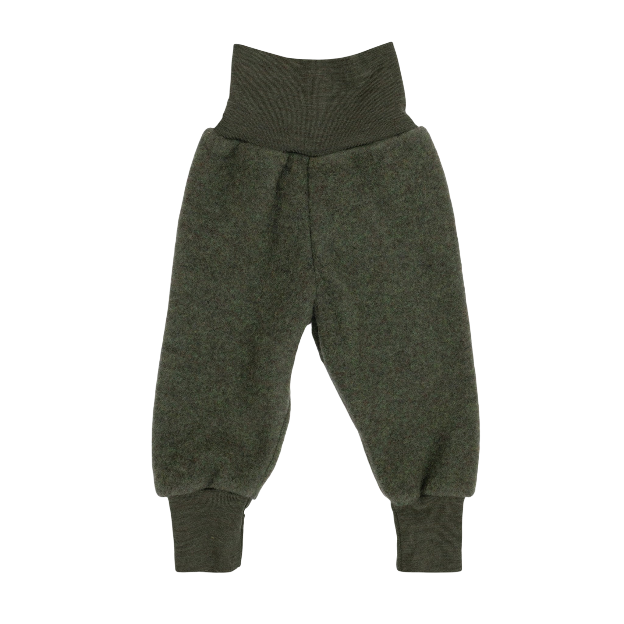 Engel Natur Baby Hose aus Merinowolle Schilf Melange