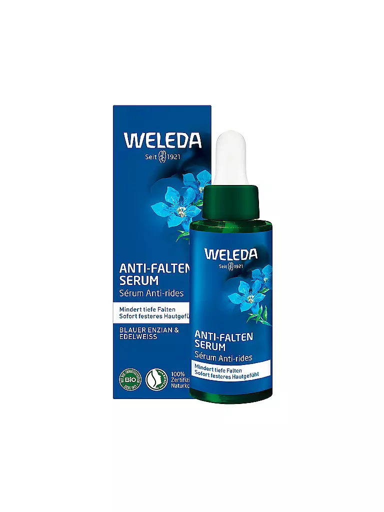 WELEDA Anti-Falten Serum Blauer Enzian & Edelweiß 30ml keine Farbe