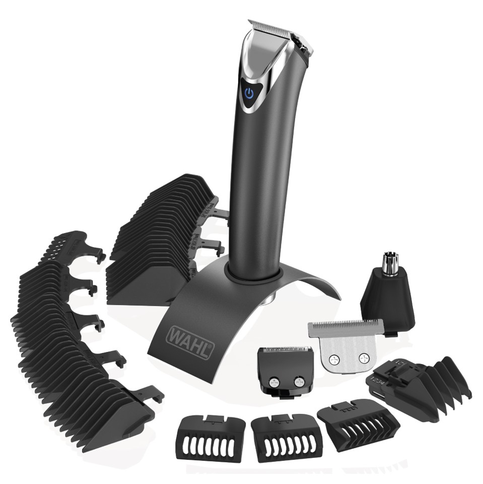 Wahl - Hårtrimmer Lithium - Rustfri stål, Alt i én (9864-016)
