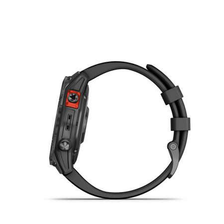 FENIX 7 SOLAR Multisportuhr 47mm  schiefergrau mit schwarzem armband