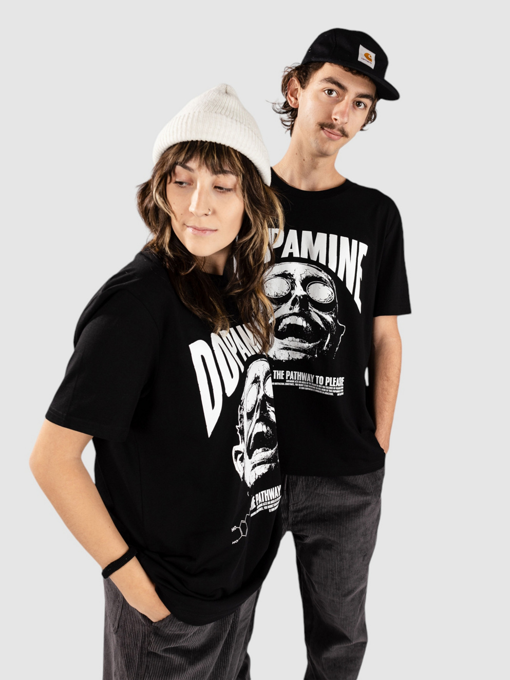 Any Means Necessary Dopamine T-Shirt black