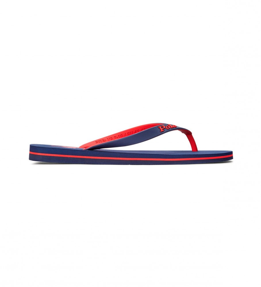 Chinelo Ralph Lauren com estampa de cavalo-marinho