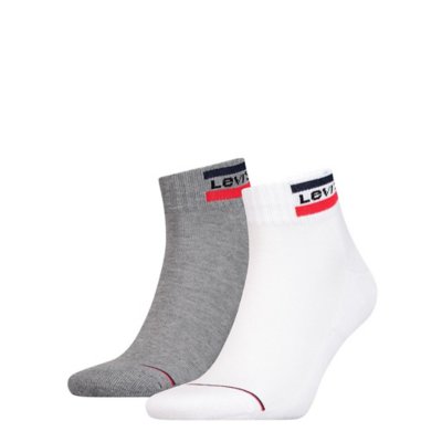 Chaussettes homme 144Ndl Mid Cut Sprtwr Logo 2P LEVIS