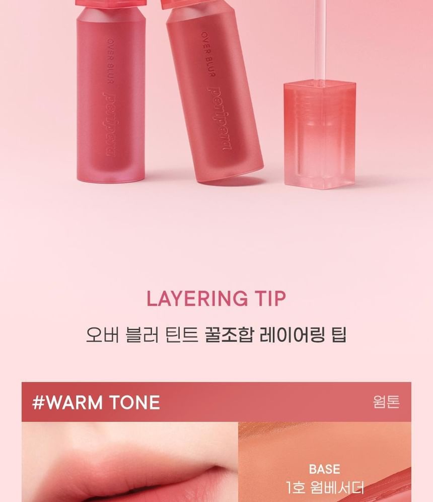 peripera - Over Blur Tint - 7 kleuren