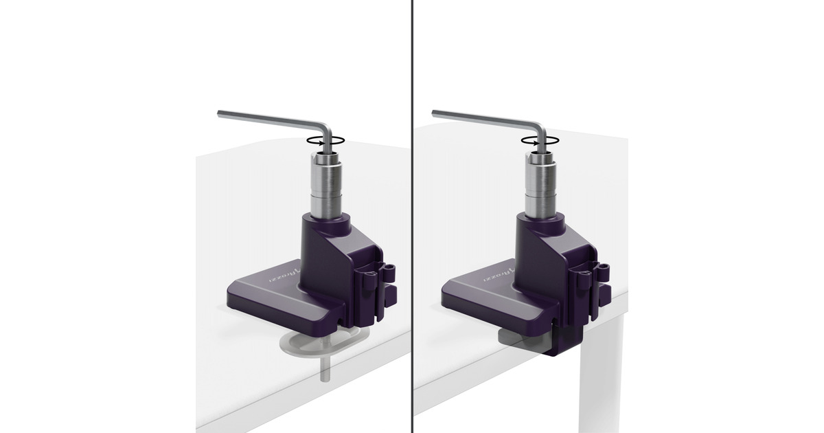 ArozziAlzare Neo - Gas Spring Monitor Arm - Purple monitorarm  (Paars)