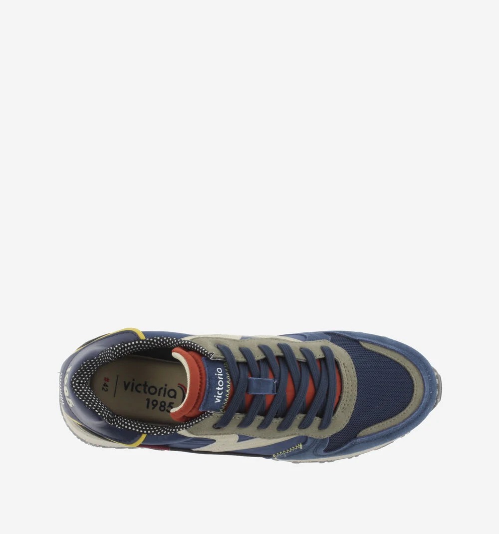 LEGGERA TECH NAILON Baskets en nylon pour hommes à semelles recyclées MARINO