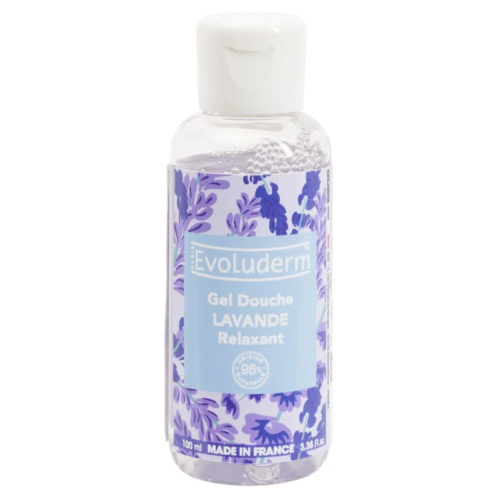 Gel douche relaxant Evoluderm Lavande 100ml