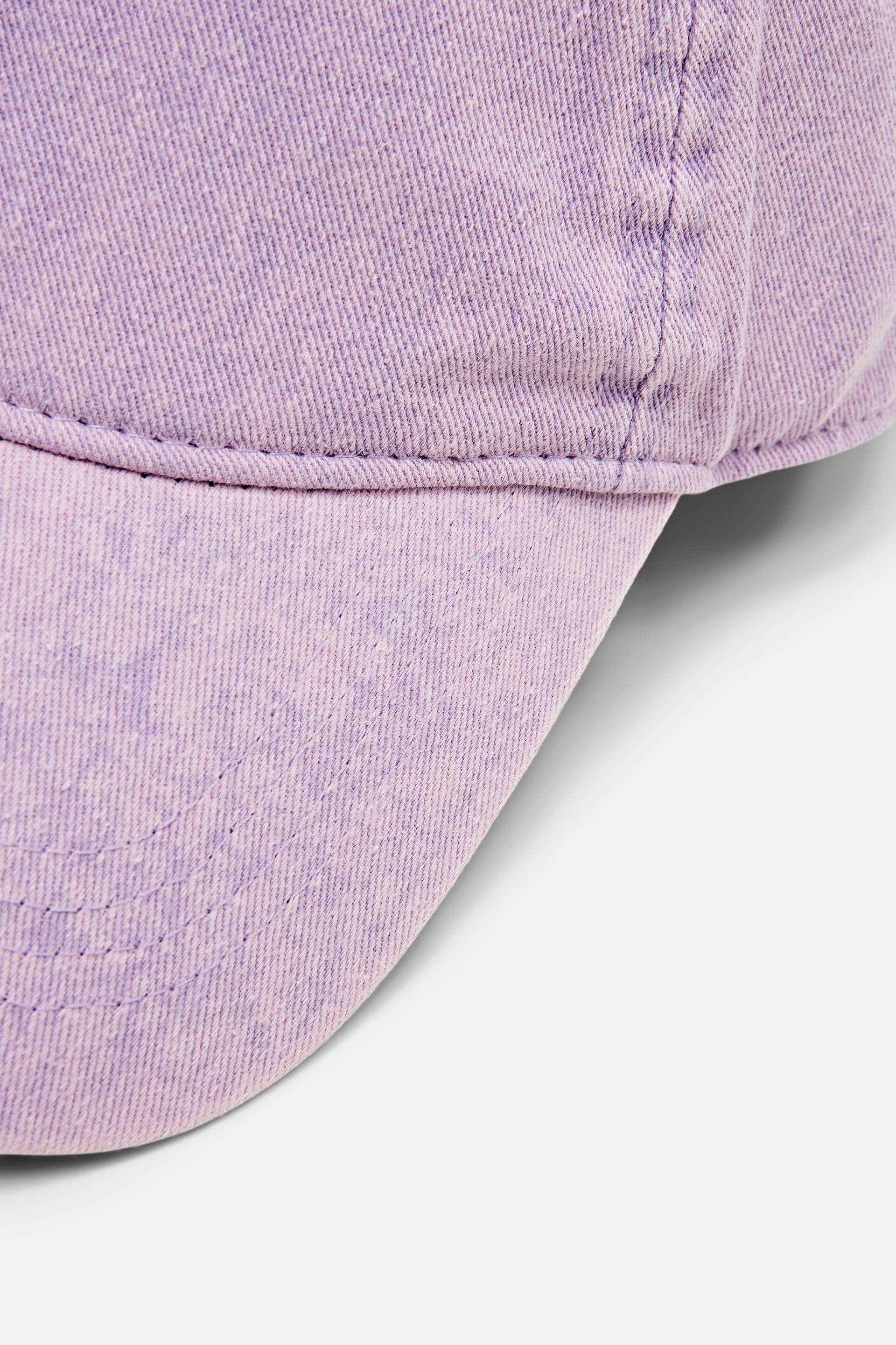 Casquette à visière délavée à l’acide