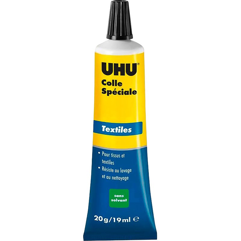 Colle créative UHU pour le textile 19 ml