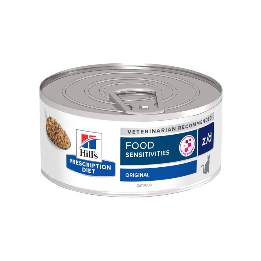 Hill's Prescription Diet Food Sensitives pode ser usado para gatos.