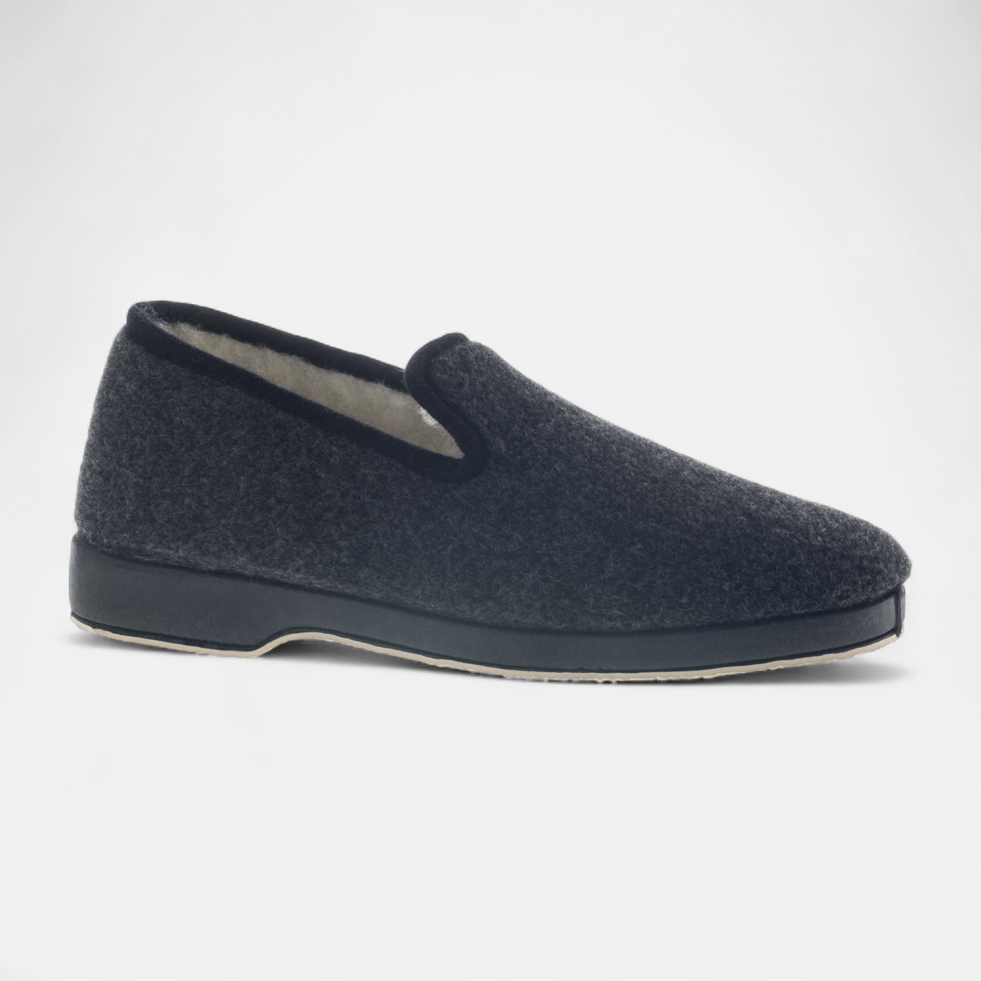 Charentaises Homme anthracite