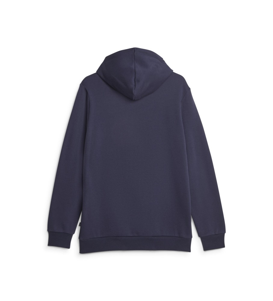 Moletom Puma ESS+ Logo Lab Holiday, Azul Marinho