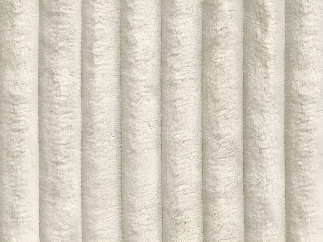 Lit coffre 180 x 200 cm - Velours côtelé grosses côtes - Beige - TIMANO II de Pascal Morabito