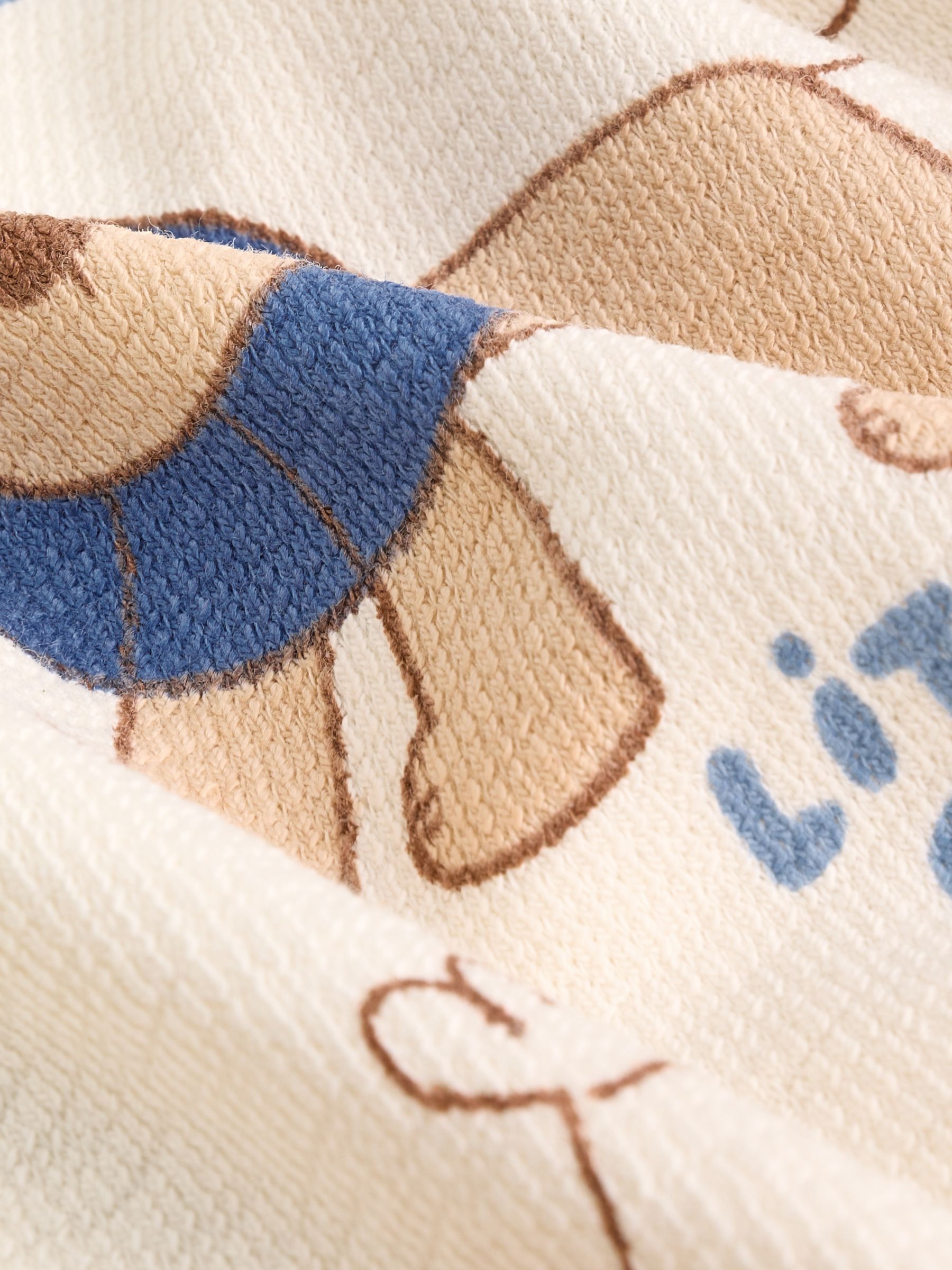 Blauw leeuw - Babyset van top en leggings van 100% katoen (0mnd-2jr)