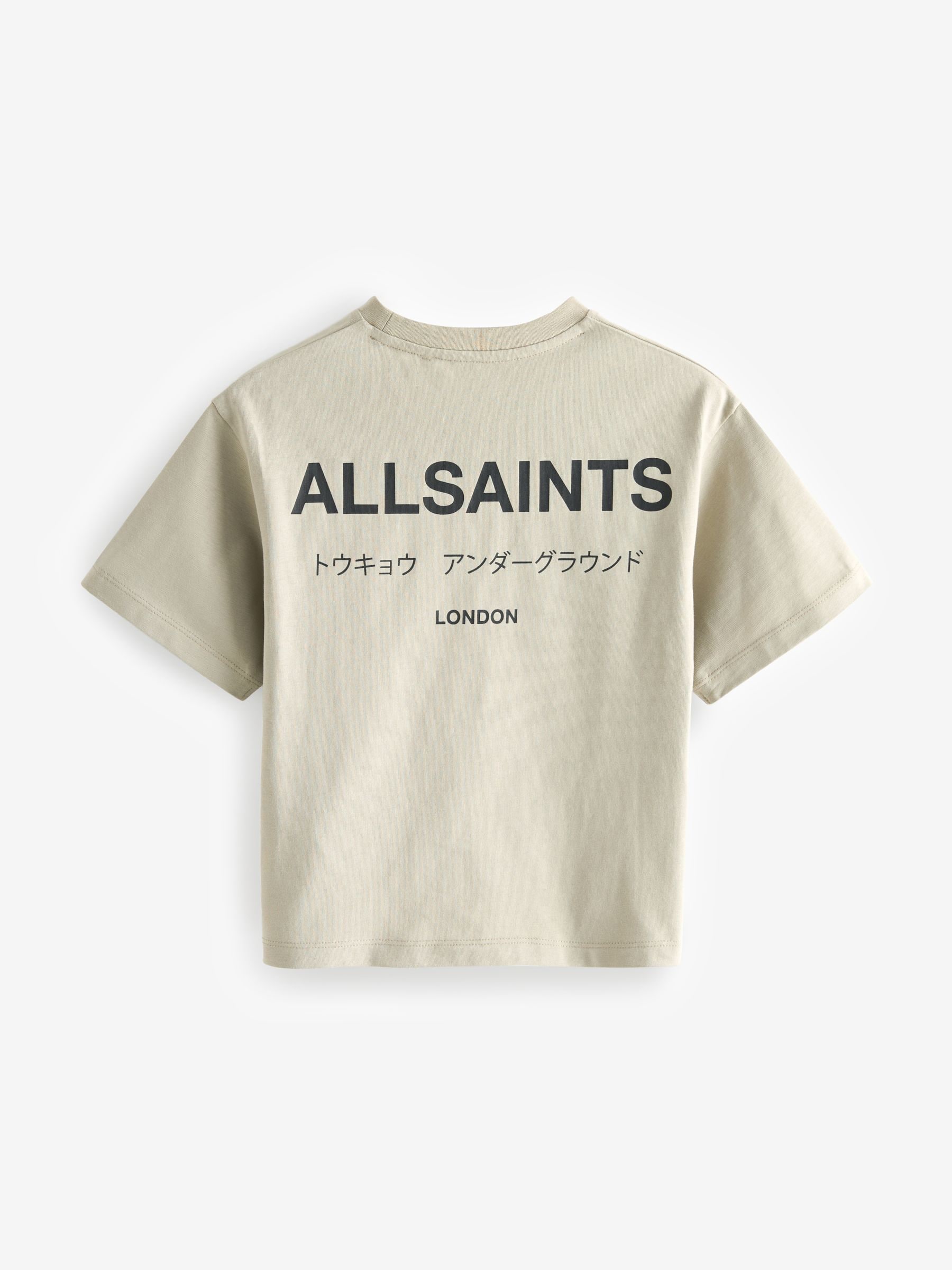 Pastelgeel - smALLSAINTS Oversized Underground Crew Cotton T-Shirt