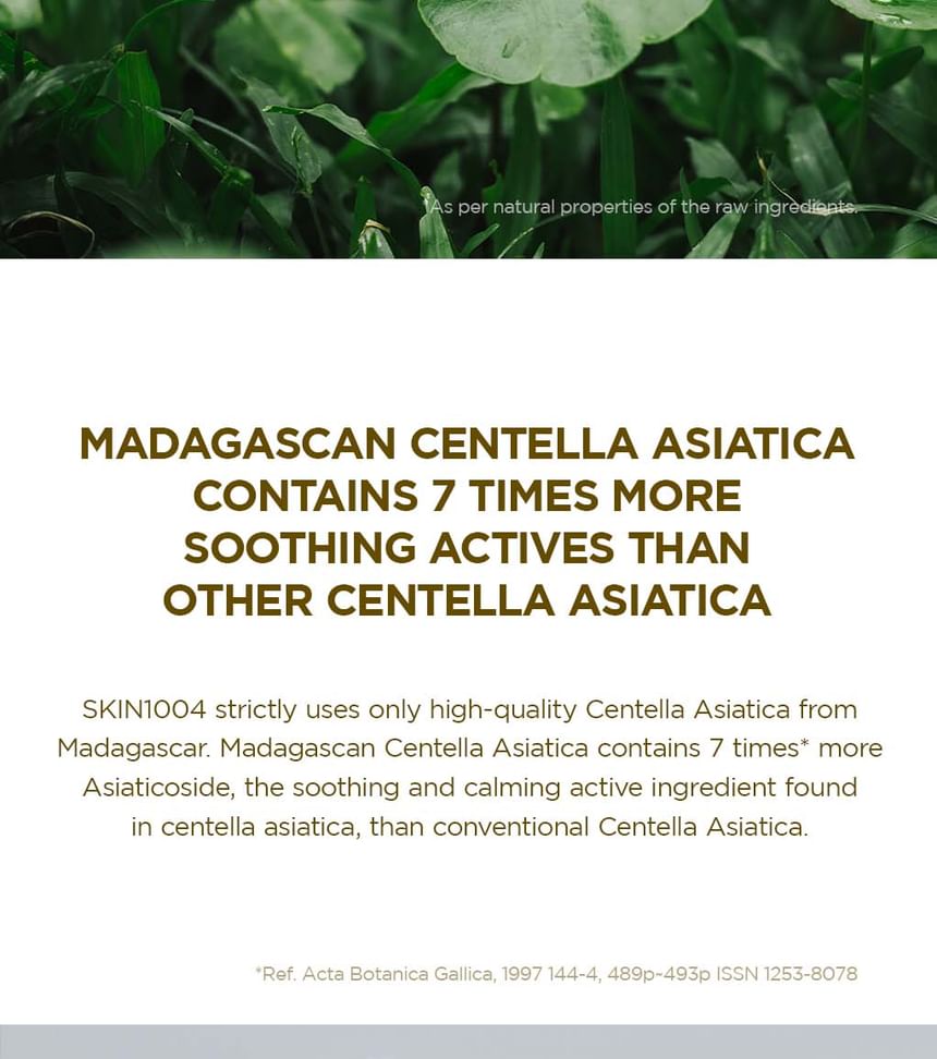 SKIN 1004 - Madagascar Centella Ampul Mini