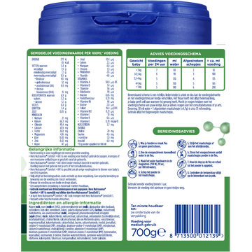 Hero Nutrasense Comfort+ AR Zuigelingenvoeding 1 (0-6m) 700gr