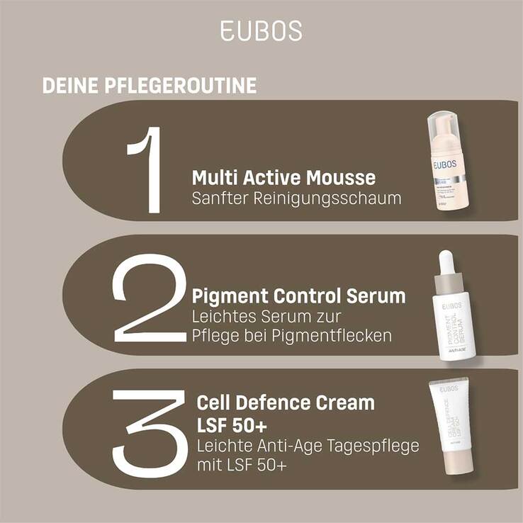 Eubos Anti-Age Cell Defence Cream LSF 50 + , 50 ml