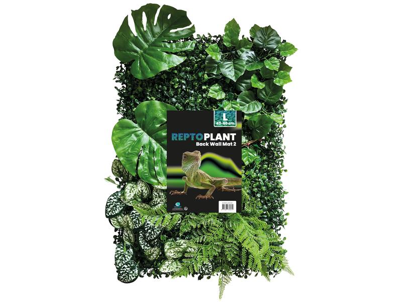 Repto Pflanzenrückwand Deco 2, 40 x 60 cm Künstliche Pflanzenrückwand für Terrarien