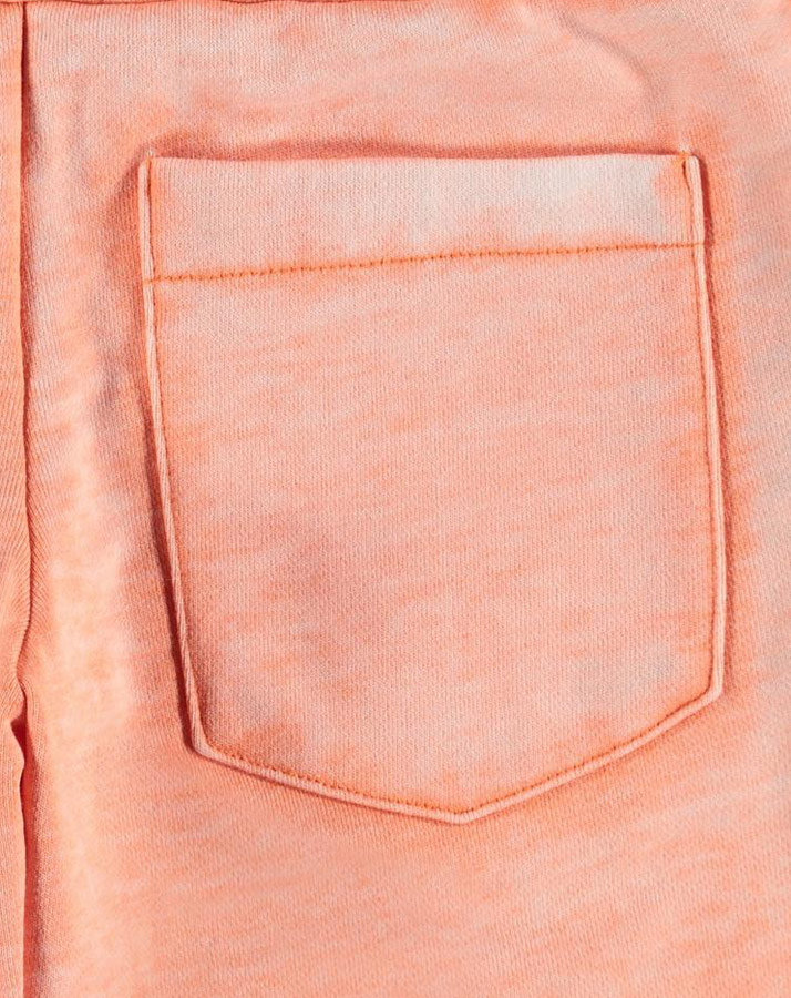 Sweat-Bermudas NKMFAHIM meliert in melon