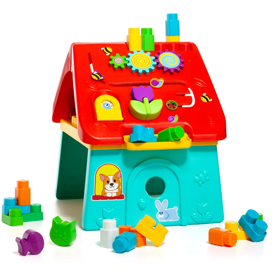 MOLTO Activity Haus mit Zubehör 10 Bausteine