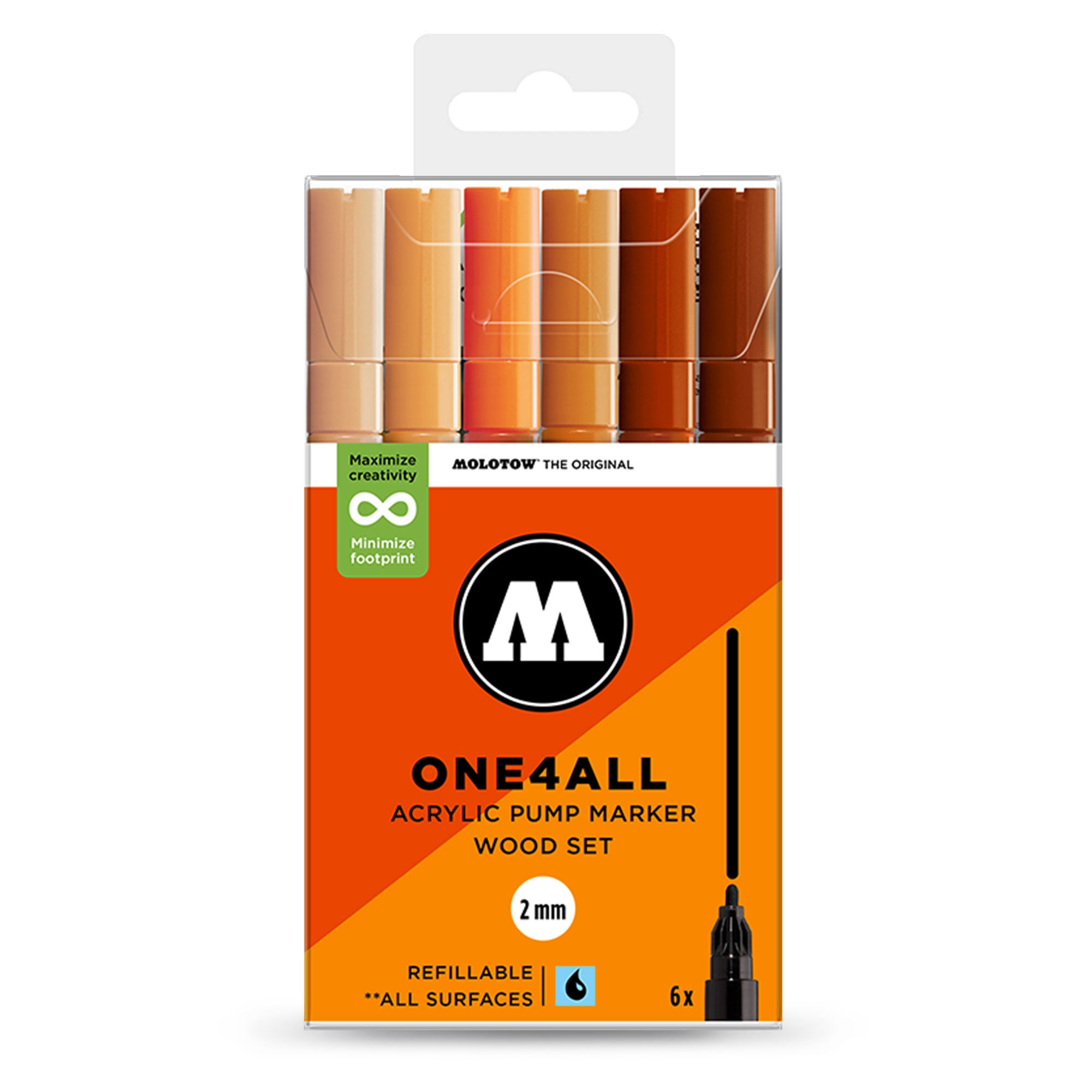 Molotow<br>ONE4ALL 127HS Wood Set