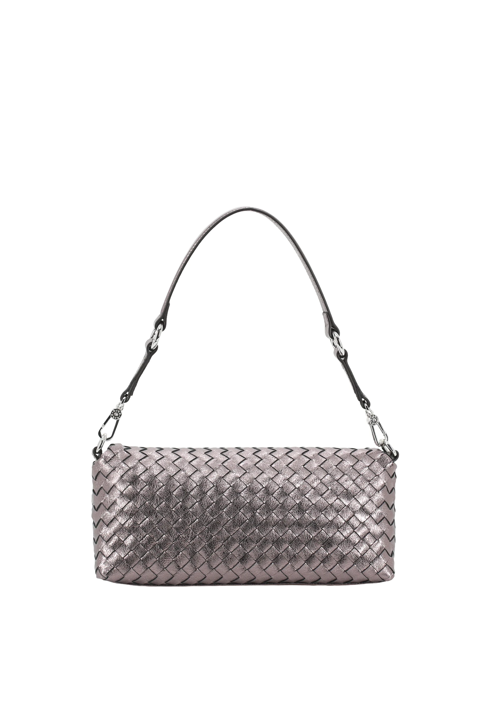 Shoulderbag MILA Leather Mimosa weaving Standard