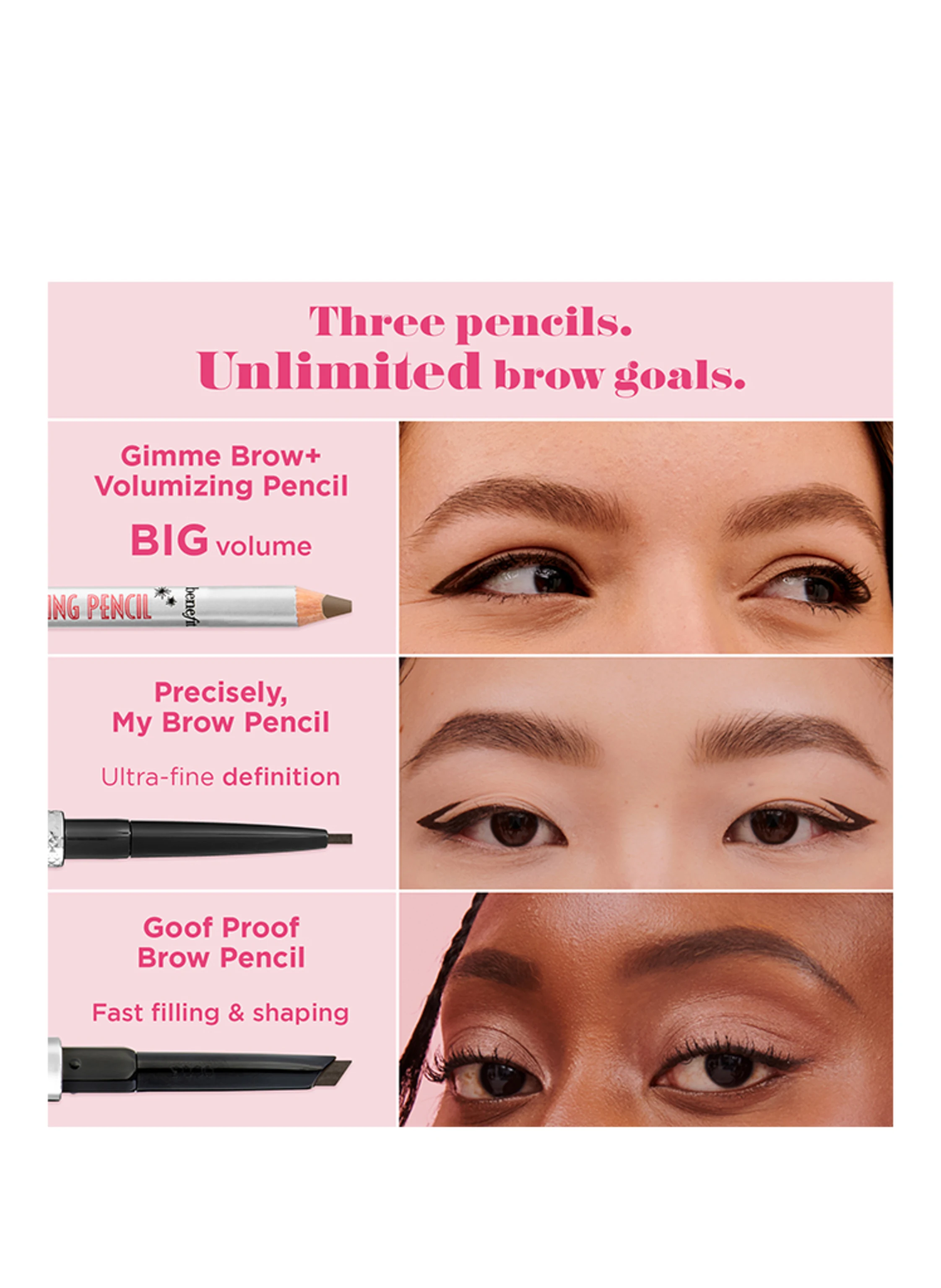benefit GIMME BROW+ VOLUMIZING PENCIL