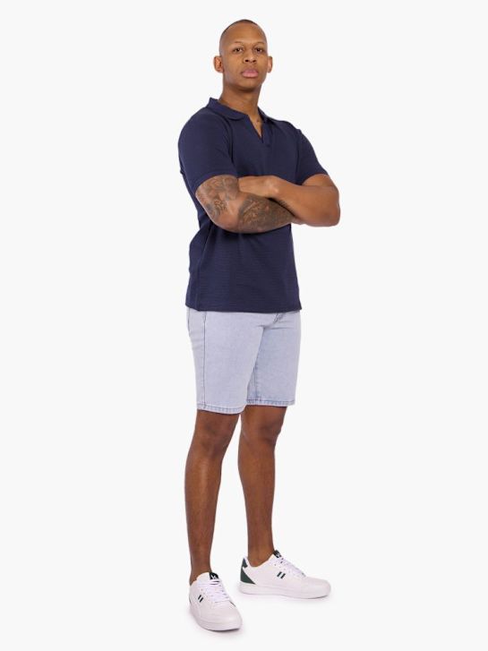 Black Box Polo-Shirt Blau